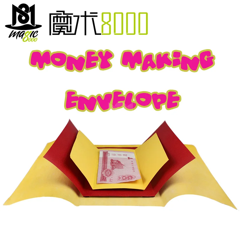 Money Making Envelope (Three Times) - Magic Tricks Close Up Street Stage Magic Props Mentalism Accessories
Money Making Envelope (Three Times) - Magic Tricks Close Up Street Stage Magic Props Mentalism Accessories