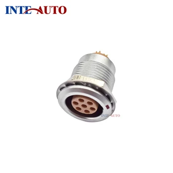 IP50 Female M15 2B 7 way circular metal push pull self-locking connector ZGG.2B.307
IP50 Female M15 2B 7 way circular metal push pull self-locking connector ZGG.2B.307
