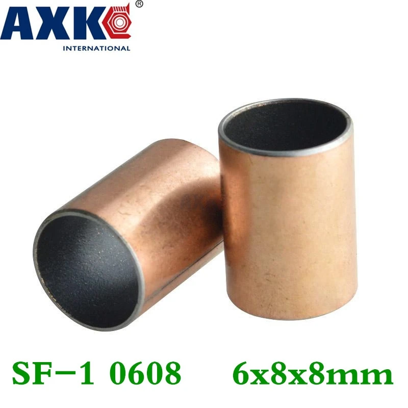 Axk 50pcs Sf-1 0608 6x8x8 Mm Self Lubricating Composite Bearing Bushing Sleeve Free Shipping Sf1
Axk 50pcs Sf-1 0608 6x8x8 Mm Self Lubricating Composite Bearing Bushing Sleeve Free Shipping Sf1