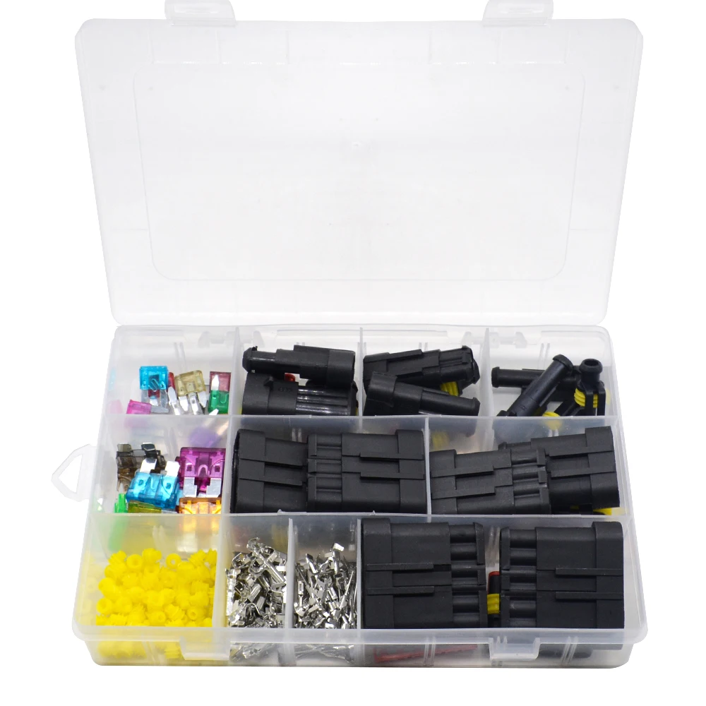 1set Boxed 1.5 Series Waterproof Automotive Wire Connector Plug 1-6P With Fuse Electrical Equipment
1set Boxed 1.5 Series Waterproof Automotive Wire Connector Plug 1-6P With Fuse Electrical Equipment