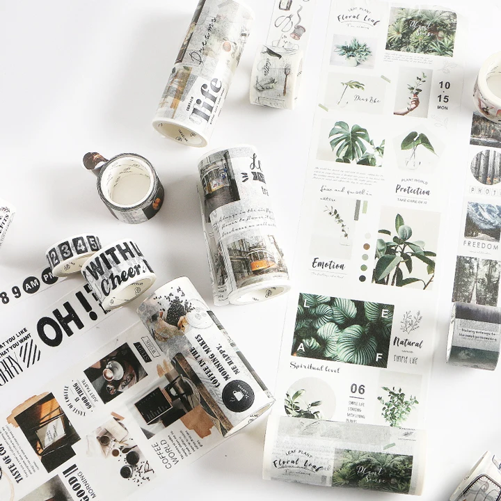 Travel / gourmet / calendar / forest plant / dessert / Retro decoration washi tape DIY planner scrapbooking masking tape escolar
Travel / gourmet / calendar / forest plant / dessert / Retro decoration washi tape DIY planner scrapbooking masking tape escolar