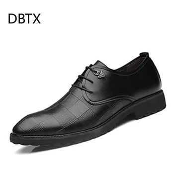 DBTX Newly High Quality Genuine Leather Men's Formal Black Shoes Party round toe Dressy Weddings Soft Man Dress Shoes 661
DBTX Newly High Quality Genuine Leather Men's Formal Black Shoes Party round toe Dressy Weddings Soft Man Dress Shoes 661