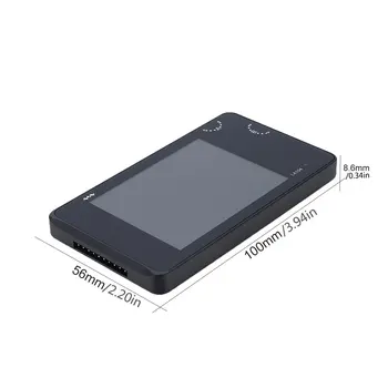 LA104 Logic Analyzer Digtial Logical Analyzer USB Mini 4 Channels 100Mhz 8MB Flash Storage 2.8 inch Oscilloscope
LA104 Logic Analyzer Digtial Logical Analyzer USB Mini 4 Channels 100Mhz 8MB Flash Storage 2.8 inch Oscilloscope