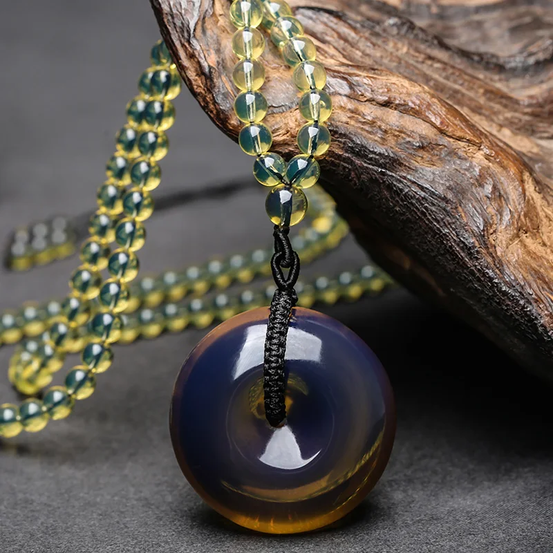 Natural Blue amber Safety buckle Sweater Chain Raw Mine Amber Men and Women's PendantDelicate Gift for Ladies
Natural Blue amber Safety buckle Sweater Chain Raw Mine Amber Men and Women's PendantDelicate Gift for Ladies
