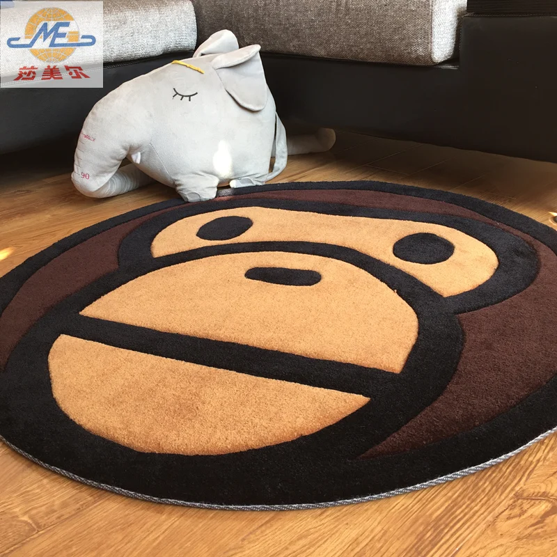 European and American style circular living room carpet bedroom carpet mats computer chair blanket basket Kids 
European and American style circular living room carpet bedroom carpet mats computer chair blanket basket Kids