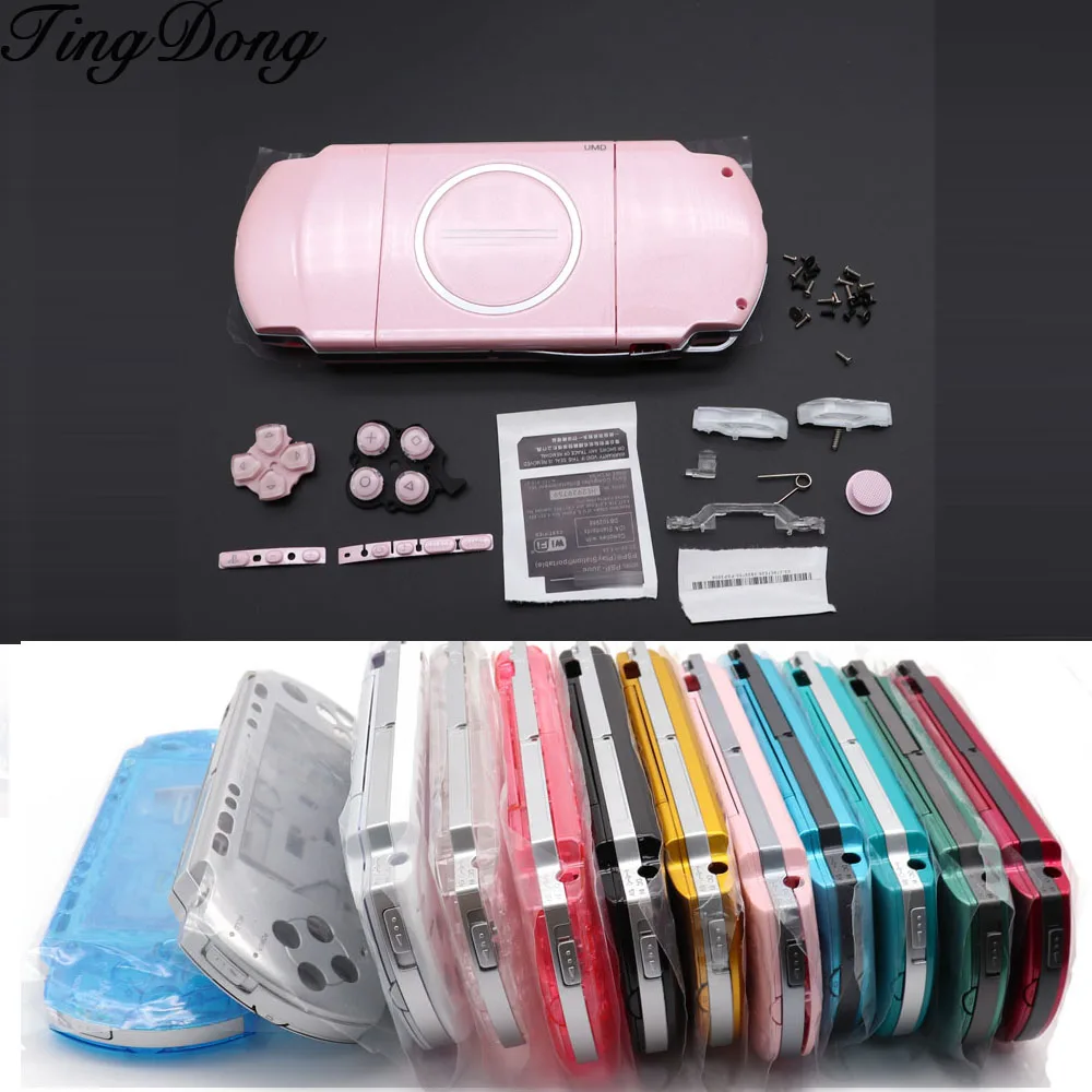 For PSP3000 PSP 3000 Game Console replacement full housing shell cover case with buttons kit
For PSP3000 PSP 3000 Game Console replacement full housing shell cover case with buttons kit