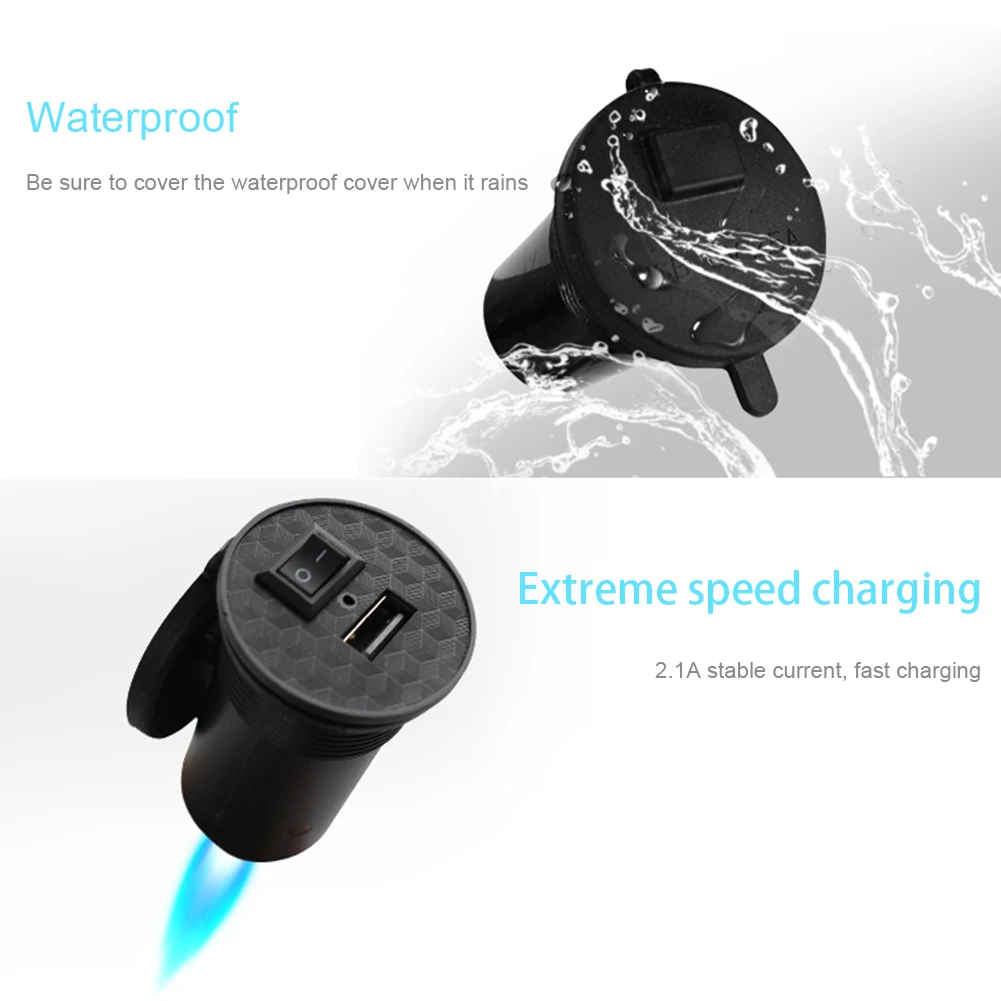 Новый портативный двойной USB 12V автомобильное зарядное устройство кулисный