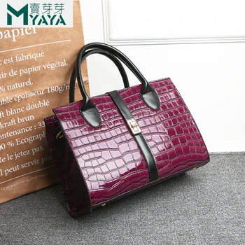 MAIYAYA New Crocodile Pattern Women Bag Handbags Women Messenger Bags Crossbody Shoulder Bags Ladies Tassel Women Leather 2019
MAIYAYA New Crocodile Pattern Women Bag Handbags Women Messenger Bags Crossbody Shoulder Bags Ladies Tassel Women Leather 2019
