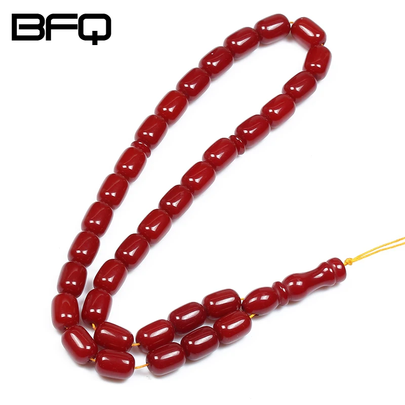 BFQ Hot Sale Islamic Tesbih Red Color Resin Materials Imitation Muslim Rosary Prayer Beads Misbaha IA-MR027
BFQ Hot Sale Islamic Tesbih Red Color Resin Materials Imitation Muslim Rosary Prayer Beads Misbaha IA-MR027