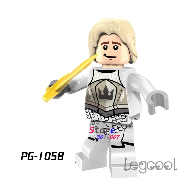 1PCS model building blocks action figures starwars superheroes Jaime Lannister Game Thrones Ice Fire diy toys for children gift
1PCS model building blocks action figures starwars superheroes Jaime Lannister Game Thrones Ice Fire diy toys for children gift