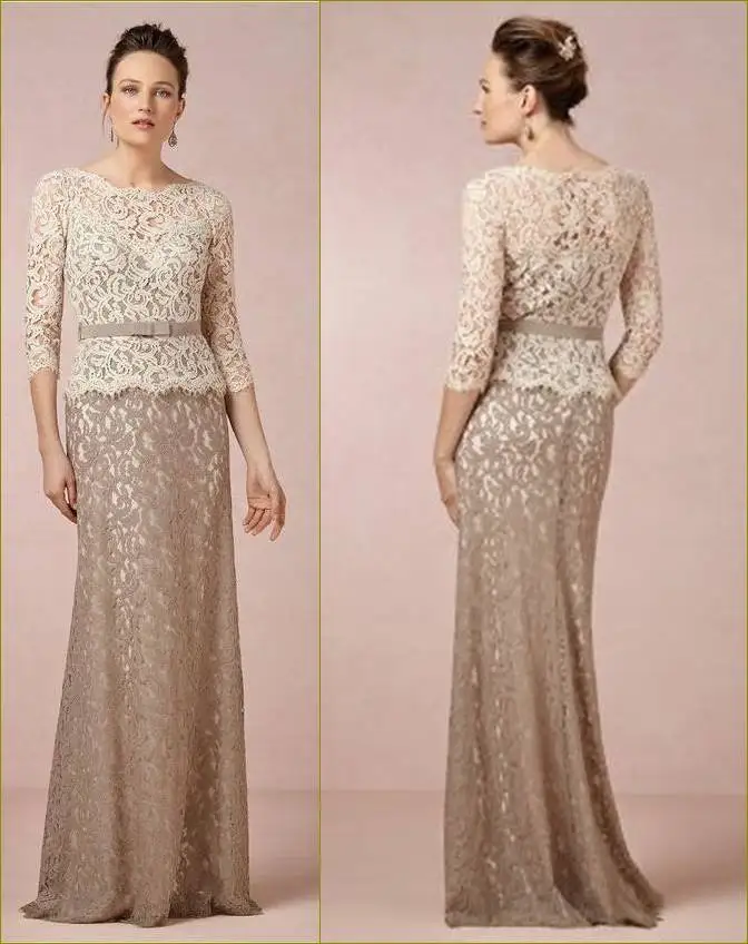 3/4 Sleeves Mother of the Bride Dresses 2019 Long Sheath Lace Mother Dress Evening Party Gowns vestido de madrinha
3/4 Sleeves Mother of the Bride Dresses 2019 Long Sheath Lace Mother Dress Evening Party Gowns vestido de madrinha