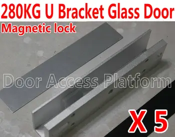 5 pcs of U-Bracket for 280KG MAGNETIC Glass Door magnetic lock for office DOOR LOCK, U Model Bracket 600LBS FOR glass door small
5 pcs of U-Bracket for 280KG MAGNETIC Glass Door magnetic lock for office DOOR LOCK, U Model Bracket 600LBS FOR glass door small