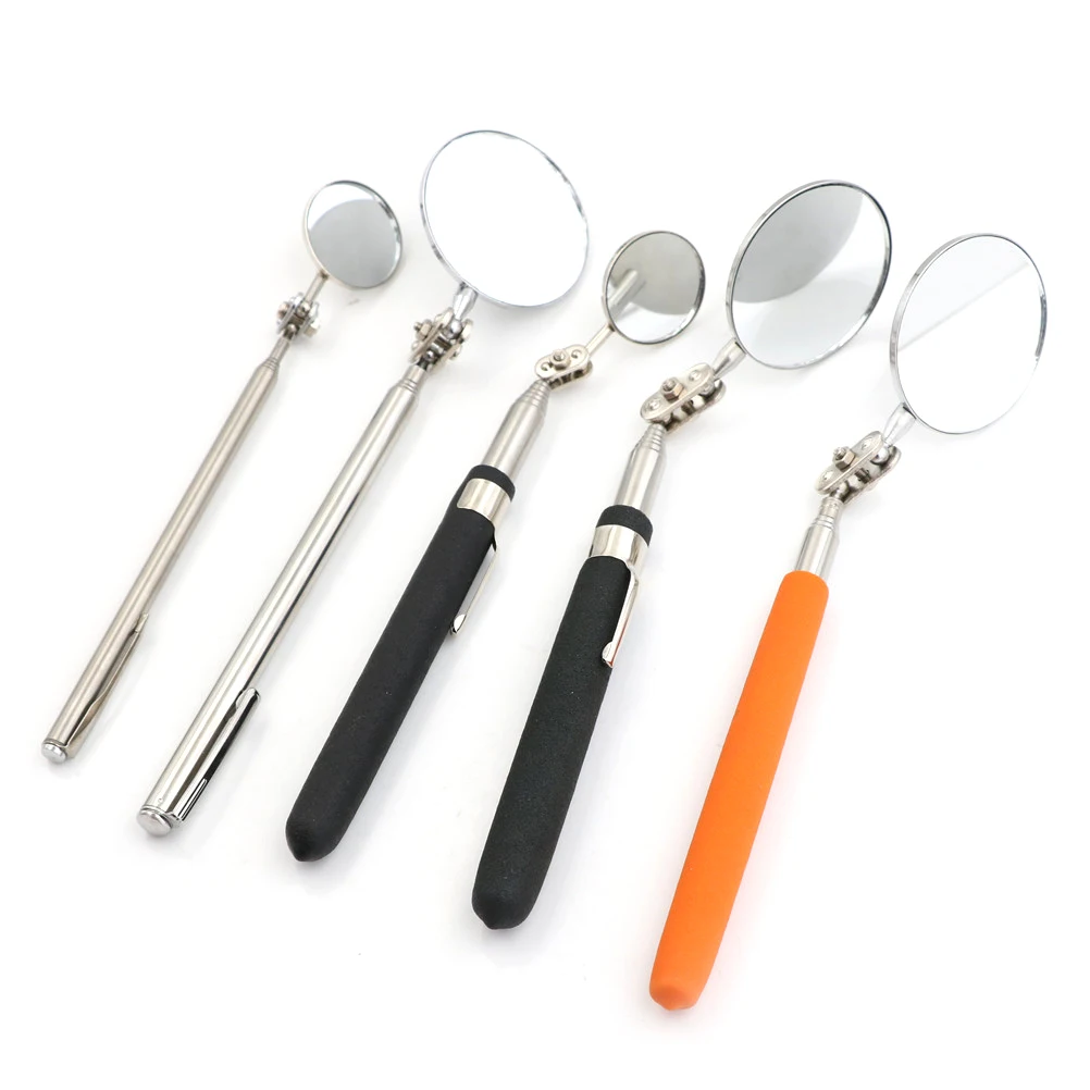 Universal Automotive Maintenance Inspection Mirror Folding Telescopic Reflector Size Welding Chassis Inspection Mirror Hand Tool
Universal Automotive Maintenance Inspection Mirror Folding Telescopic Reflector Size Welding Chassis Inspection Mirror Hand Tool