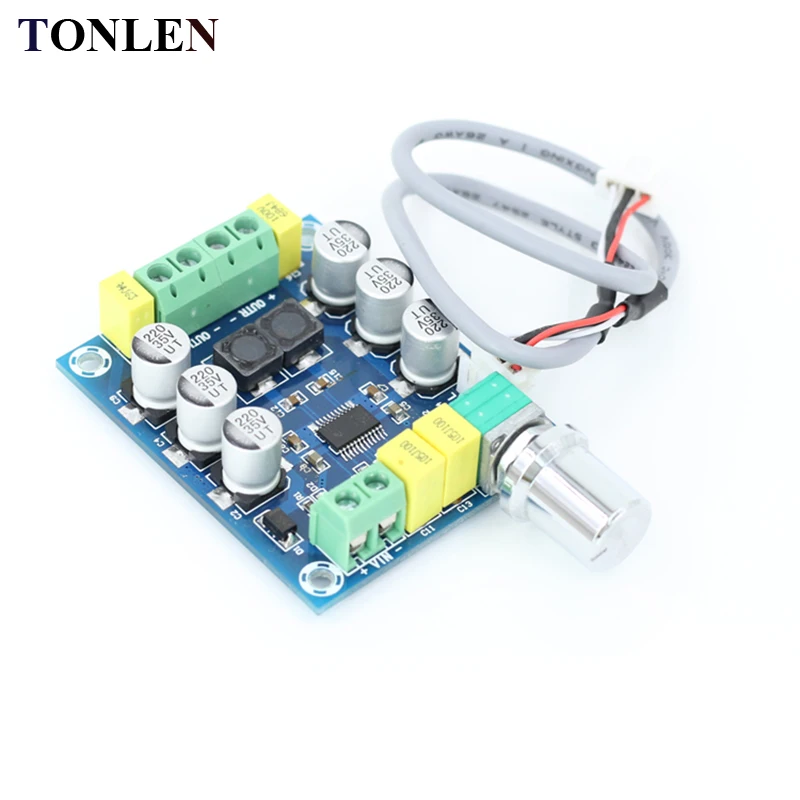 TPA3123D2 Digital Power Amplifier Board Class D 2.0 25W*2 Audio Amplifier Board DIY Stereo Home Theater Amp Amplifier Module
TPA3123D2 Digital Power Amplifier Board Class D 2.0 25W*2 Audio Amplifier Board DIY Stereo Home Theater Amp Amplifier Module