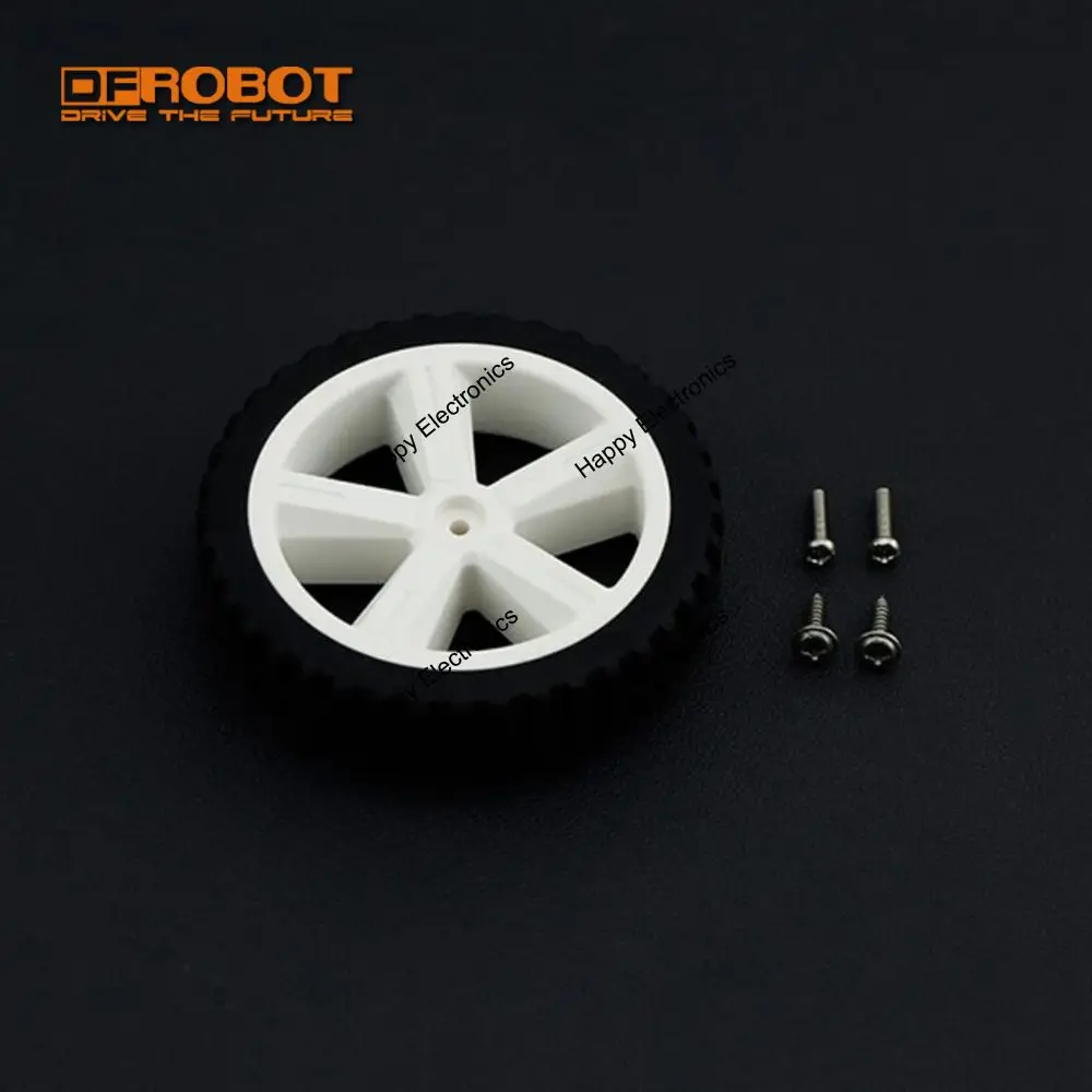 DFRobot 2pcs D80mm Silicone Wheel For TT Motor Robot 80x17mm Shaft hole 5.4mm with high quality ABS wheel hub silicone tire
DFRobot 2pcs D80mm Silicone Wheel For TT Motor Robot 80x17mm Shaft hole 5.4mm with high quality ABS wheel hub silicone tire