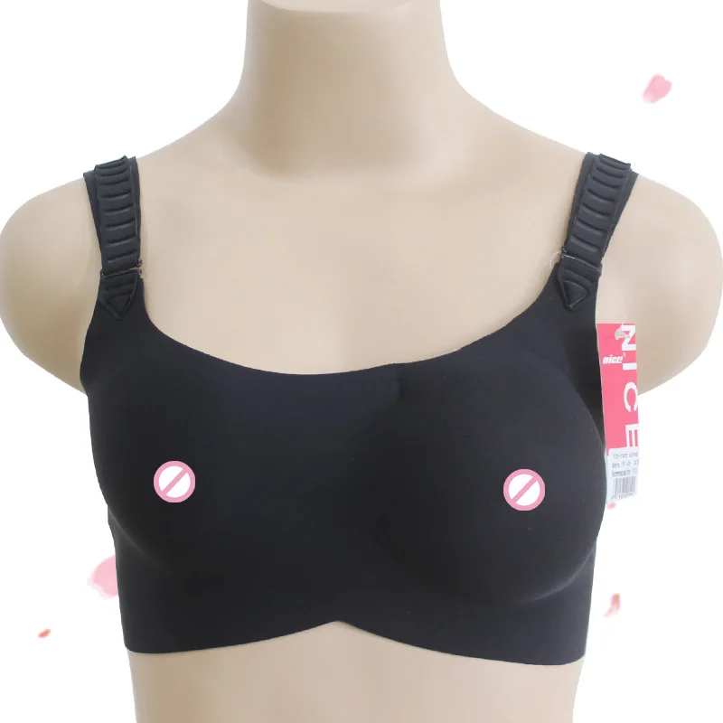 Hot Selling ONEFENG Silicone False Breast Form Pad high Bra for Man Crossdresser Seamless 1 Piece Style for Fake Boobs
Hot Selling ONEFENG Silicone False Breast Form Pad high Bra for Man Crossdresser Seamless 1 Piece Style for Fake Boobs