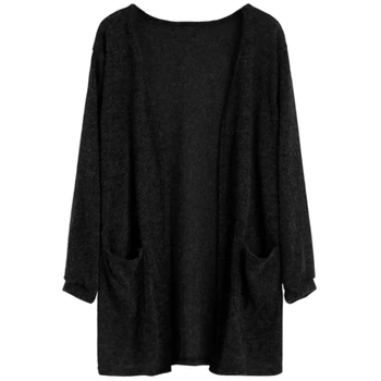 2018 Women Long Sleeve Coat Pocket Knit Sweater Slim Cardigan Autumn Warm Long Coat
2018 Women Long Sleeve Coat Pocket Knit Sweater Slim Cardigan Autumn Warm Long Coat