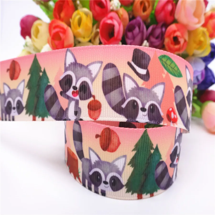 1" 25MM 5 yards Cute Animals Printed Grosgrain Ribbon For DIY HairBows Handmade Materials MD19030802
1" 25MM 5 yards Cute Animals Printed Grosgrain Ribbon For DIY HairBows Handmade Materials MD19030802