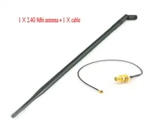 Wi-Fi 2.4 9dbi RP-SMA + IPX RP-SMA jack Male (China) Wi-Fi 2.4 9dbi RP-SMA + IPX RP-SMA jack Male (China)