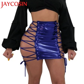 JAYCOSIN 2018 Women Leather Fashion Girls Sexy High Waist Bandage Uniform Pleated Skirt skirts womens Dropshipping July 18
JAYCOSIN 2018 Women Leather Fashion Girls Sexy High Waist Bandage Uniform Pleated Skirt skirts womens Dropshipping July 18