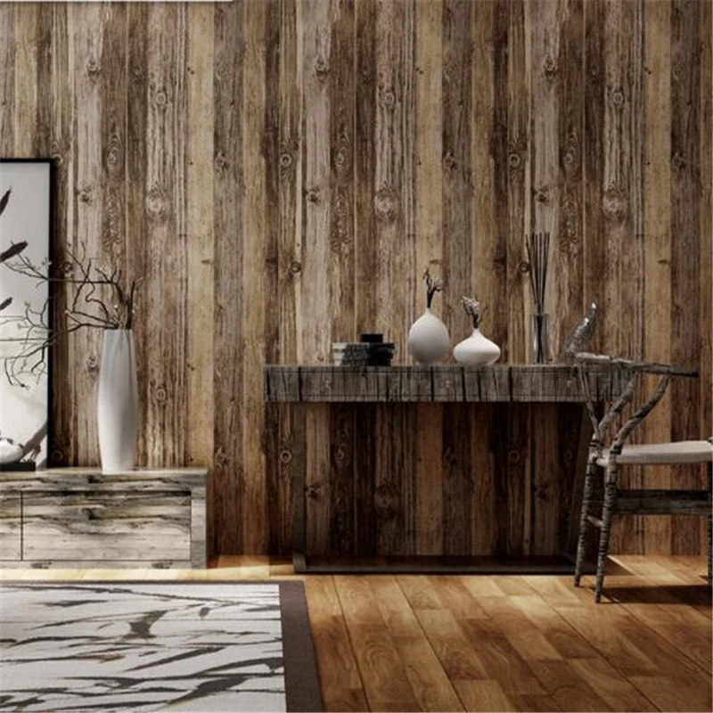 beibehang Vintage Retro Imitation Wood Wallpaper Personality Restaurant Clothing Store Bar Industrial Wind Background wall paper
beibehang Vintage Retro Imitation Wood Wallpaper Personality Restaurant Clothing Store Bar Industrial Wind Background wall paper