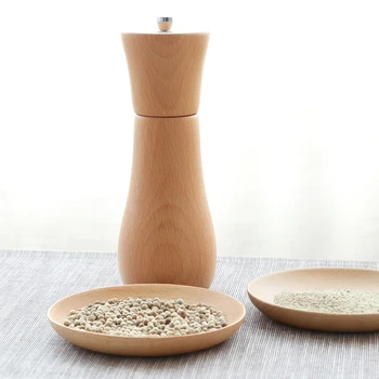 Creative Pepper Grinder Wooden Manual Salt Pepper Mill Grinder Seasoning Kitchen Tools Grinding for Cooking Restaurants JJ197
Creative Pepper Grinder Wooden Manual Salt Pepper Mill Grinder Seasoning Kitchen Tools Grinding for Cooking Restaurants JJ197