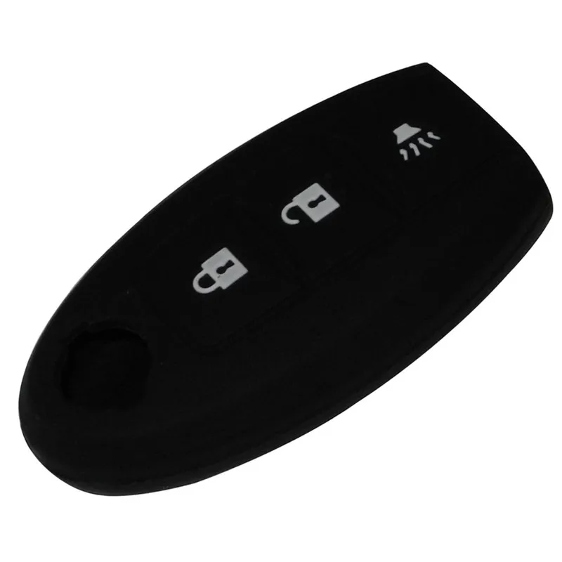 1 Pcs Silicone Rubber Car Keychain Elliptical Soft Shell Key Case for 3-Button Remote Protection Nissan Car Key
1 Pcs Silicone Rubber Car Keychain Elliptical Soft Shell Key Case for 3-Button Remote Protection Nissan Car Key