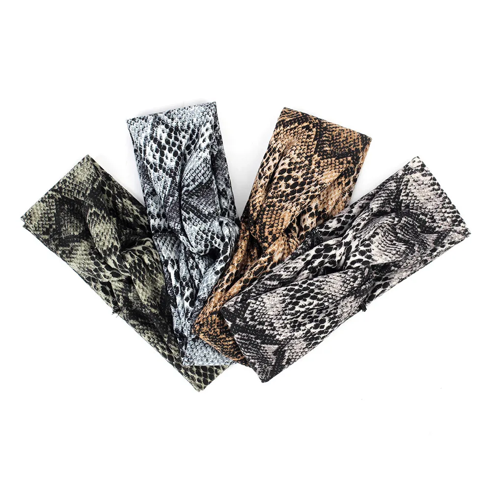 Fashion Snake Print Hairband for Women Elastic Sport Headband Knotted Hair tie For Girls Turban Hairband Hair Accessories
Fashion Snake Print Hairband for Women Elastic Sport Headband Knotted Hair tie For Girls Turban Hairband Hair Accessories