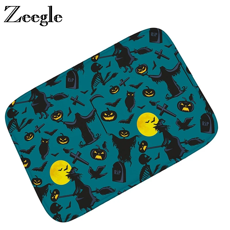 Zeegle Halloween Doormat Outdoor Rugs Absorbent Bathroom Carpet Kitchen Floor Mat Nons-lip Mats Bedroom Bedside Rugs Foot Mat
Zeegle Halloween Doormat Outdoor Rugs Absorbent Bathroom Carpet Kitchen Floor Mat Nons-lip Mats Bedroom Bedside Rugs Foot Mat