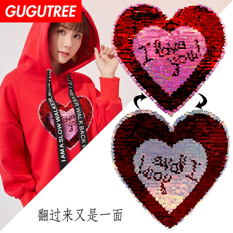 GUGUTREE embroidery Sequins big unicorn patches horse patches badges applique patches for clothing XC-222
GUGUTREE embroidery Sequins big unicorn patches horse patches badges applique patches for clothing XC-222