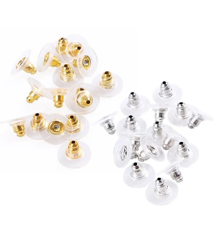 100pcs/lot Rubber Earring Backs Stopper Earnuts Stud Earring Back Supplies For Jewelry DIY Jewelry Findings Making Accessories
100pcs/lot Rubber Earring Backs Stopper Earnuts Stud Earring Back Supplies For Jewelry DIY Jewelry Findings Making Accessories