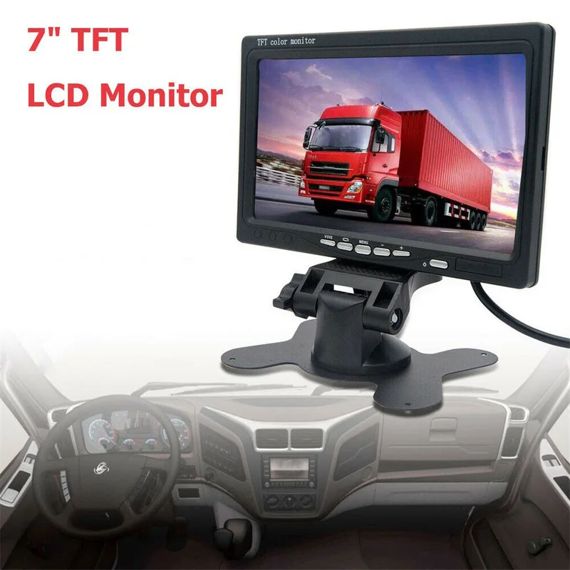 7 Inch TFT LCD Car Monitor Display Wired Cameras Reverse Camera Parking System for Car Rear View Mirror Monitors Support DVD
7 Inch TFT LCD Car Monitor Display Wired Cameras Reverse Camera Parking System for Car Rear View Mirror Monitors Support DVD