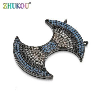 27x31mm Brass Cubic Zirconia Charms Pendants Diy Jewelry Findings, Mixed Color, Hole: 0.5mm, Model: VD234
27x31mm Brass Cubic Zirconia Charms Pendants Diy Jewelry Findings, Mixed Color, Hole: 0.5mm, Model: VD234