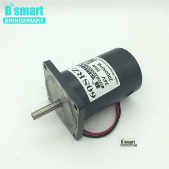 Bringsmart 60SRZ Permanent Magnet DC Motor 12V DC Motor High Torque 36W 24V Adjusted Speed Motor
Bringsmart 60SRZ Permanent Magnet DC Motor 12V DC Motor High Torque 36W 24V Adjusted Speed Motor