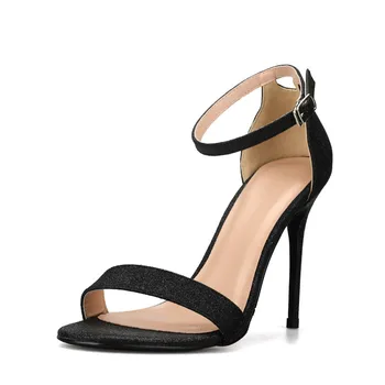 2018 New Fashion Women Sandals Black/White Thin Heel High Heels Sexy Lace-up Bling Wedding Office Handmade 34-46 Free Shipping
2018 New Fashion Women Sandals Black/White Thin Heel High Heels Sexy Lace-up Bling Wedding Office Handmade 34-46 Free Shipping