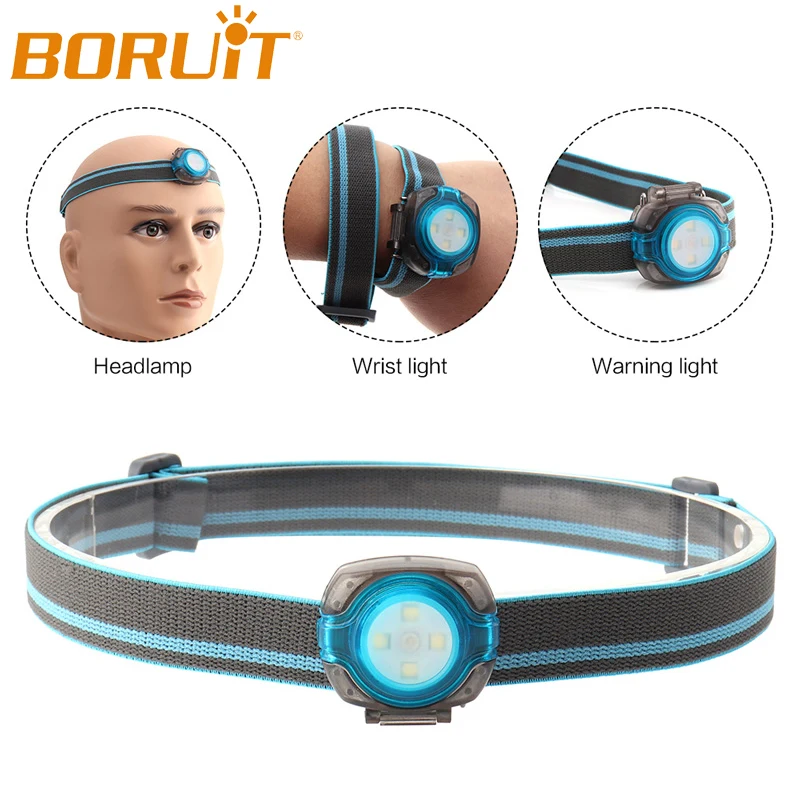 BORUiT Mini LED Headlamp Flashlight 3 Modes Camping Lamp Tent Light Waterproof Portable Hunting Fishing Lanterns with Battery
BORUiT Mini LED Headlamp Flashlight 3 Modes Camping Lamp Tent Light Waterproof Portable Hunting Fishing Lanterns with Battery