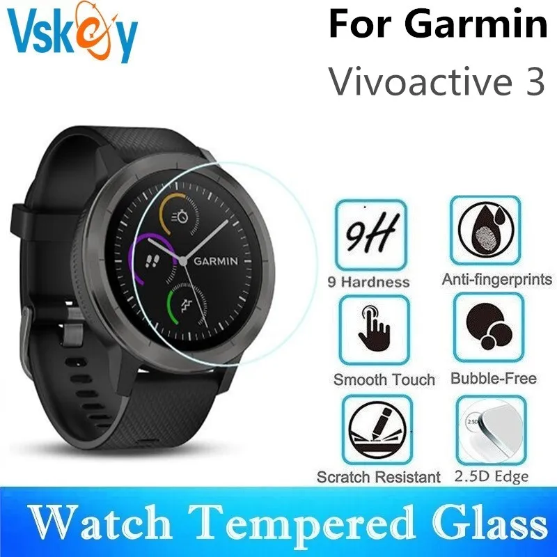 VSKEY 100PCS Tempered Glass For Garmin Vivoactive 3 Round S Watch Screen Protector Protective Film
VSKEY 100PCS Tempered Glass For Garmin Vivoactive 3 Round S Watch Screen Protector Protective Film