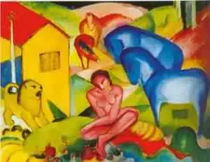 High quality Oil painting Canvas Reproductions The Dream 1912 By Franz Marc hand painted
High quality Oil painting Canvas Reproductions The Dream 1912 By Franz Marc hand painted