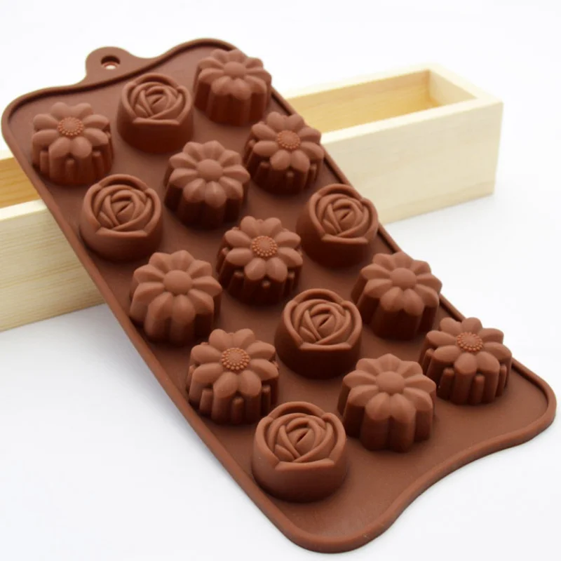 Kitchen Accessories 1 Silicone chocolate mold cookie mold 3 Style Flower Shape Fondant Cake cake Decoration Tools
Kitchen Accessories 1 Silicone chocolate mold cookie mold 3 Style Flower Shape Fondant Cake cake Decoration Tools