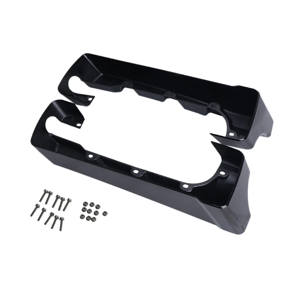 Black 4" Hard Stretched Saddle Bag Saddlebag Extensions Kit For Harley Touring Electra Glide Road Glide Road King #MBT243
Black 4" Hard Stretched Saddle Bag Saddlebag Extensions Kit For Harley Touring Electra Glide Road Glide Road King #MBT243