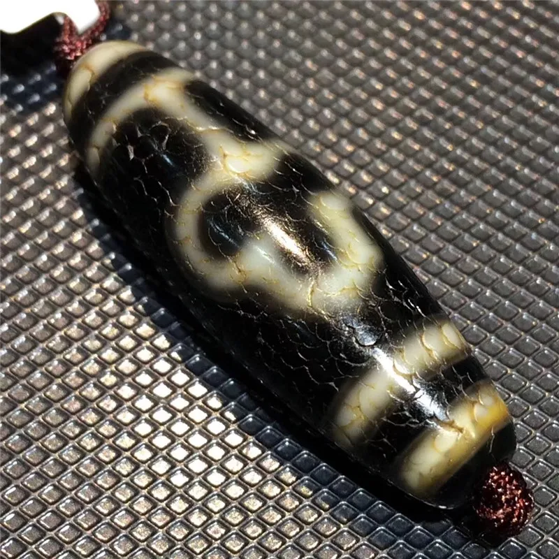 Bodhi Patterns Old Tibetan Dzi Beads Natural Stone Protective Amulet Beads Collectible item Free Shipping
Bodhi Patterns Old Tibetan Dzi Beads Natural Stone Protective Amulet Beads Collectible item Free Shipping