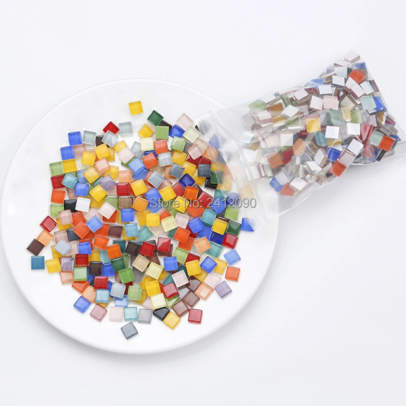 Colored Square Mosaic Beads 200 pcs Glass Mosaic Tiles Marble Stones DIY Lantern Vase Light Mat Crafts Wedding Garden Ornament
Colored Square Mosaic Beads 200 pcs Glass Mosaic Tiles Marble Stones DIY Lantern Vase Light Mat Crafts Wedding Garden Ornament