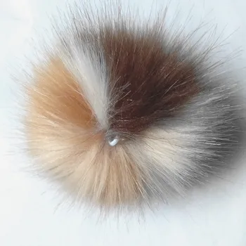 Brown Yellow Gray Series Faux Raccoon fur Pompon 12cm Pom Irregular Color Combinations Pendant Jewelry Accessories Handicraft 
Brown Yellow Gray Series Faux Raccoon fur Pompon 12cm Pom Irregular Color Combinations Pendant Jewelry Accessories Handicraft