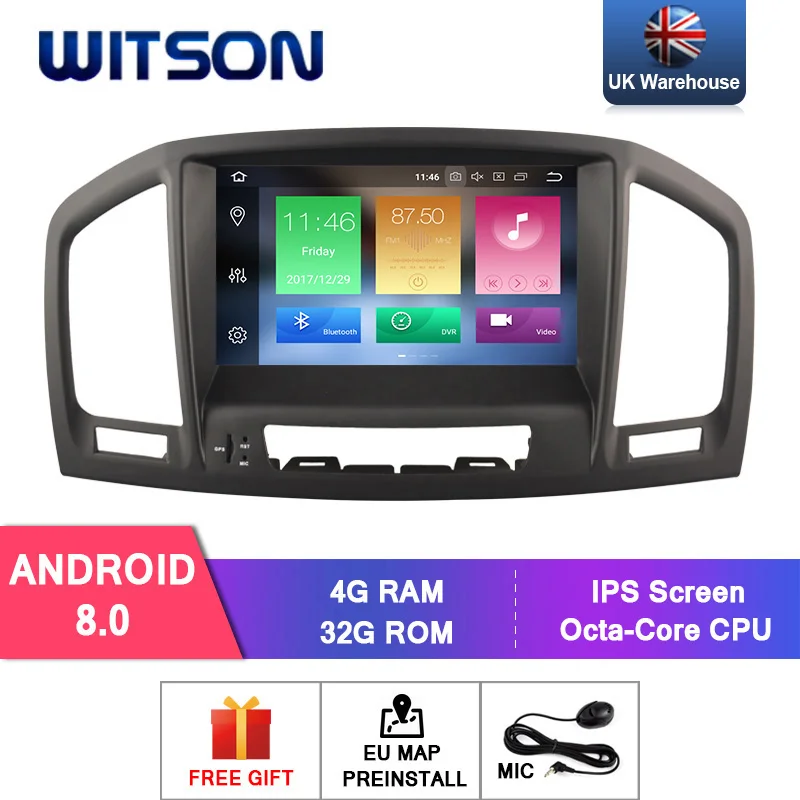WITSON Android 9.0 Octa- core 4G RAM +64G ROM CAR DVD PLAYER GPS For OPEL INSIGNIA 2008-2011 car audio radio gps player
WITSON Android 9.0 Octa- core 4G RAM +64G ROM CAR DVD PLAYER GPS For OPEL INSIGNIA 2008-2011 car audio radio gps player