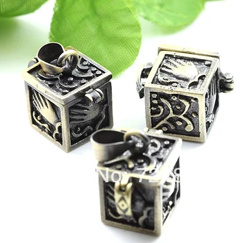 Vintage Antique Bronze Brushed European Charms Wish Box Prayer Photo Locket Frame Pendant Bulk Wholesale
Vintage Antique Bronze Brushed European Charms Wish Box Prayer Photo Locket Frame Pendant Bulk Wholesale