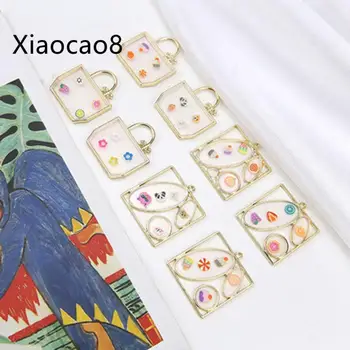 10 Pieces DIY Handmade Jewelry Accessories Alloy Personality Fruit Print Handbag Geometry Earrings Material 
10 Pieces DIY Handmade Jewelry Accessories Alloy Personality Fruit Print Handbag Geometry Earrings Material