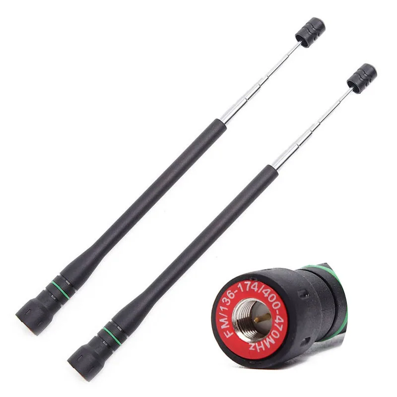 2PCS Abbree AR-775 SMA-Male High Gain Dual Band Telescopic Antenna For Walkie Talkie TYT MD-380 WOUXUN KG-UV8D KG-UV6D Radio
2PCS Abbree AR-775 SMA-Male High Gain Dual Band Telescopic Antenna For Walkie Talkie TYT MD-380 WOUXUN KG-UV8D KG-UV6D Radio
