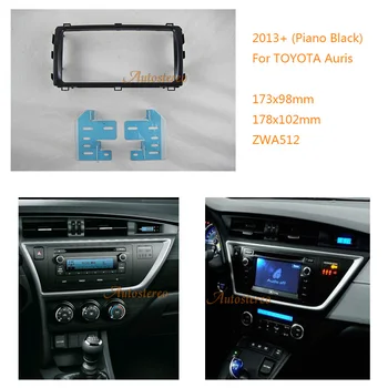 ZW11-512 Double DIN Fascia Audio Fitting Adaptor for TOYOTA Auris 2013+ Piano Black Car DVD/CD Radio Stereo Fascia
ZW11-512 Double DIN Fascia Audio Fitting Adaptor for TOYOTA Auris 2013+ Piano Black Car DVD/CD Radio Stereo Fascia