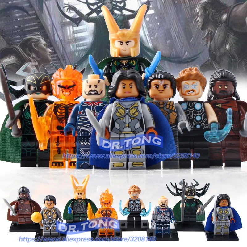 Single Sale Super Hero X0185 Thor Figure Loki Topaz Heimdall Hela Surtur Valkyrie Executioner Set Model Building Blocks Kid Toys
Single Sale Super Hero X0185 Thor Figure Loki Topaz Heimdall Hela Surtur Valkyrie Executioner Set Model Building Blocks Kid Toys