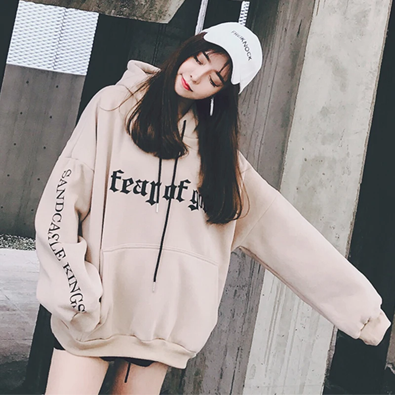Brand Hoodie Sweatshirt Women Casual Pockets Streetwear Loose Tracksuit Tops Female Fashion Letter Printed Pullover Sweatshirt
Brand Hoodie Sweatshirt Women Casual Pockets Streetwear Loose Tracksuit Tops Female Fashion Letter Printed Pullover Sweatshirt
